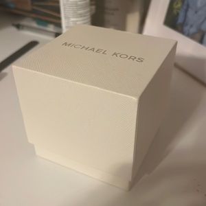 Michael Kors Black and Gold Watch